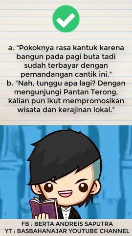 Tuliskan Kembali Dua Kutipan Kalimat Rafa Yang Menunjukkan Kesannya Terhadap Objek Tersebut
